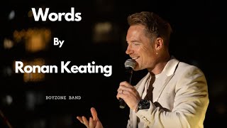 Words - Boyzone’s First UK Number One Hit (1996) by Ronan Keating Live Performance 2023 ,Bangalore