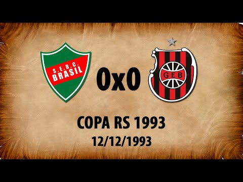Brasil-FA 0x0 G.E.Brasil - Final Copa RS 1993 - Jogo da volta