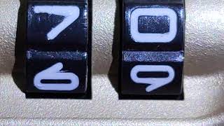 long version: unlocking a 3 digit combination lock when you don