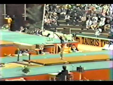 6th EF V GDR Sylvia Rau   1983 World Gymnastics Championships 19 625