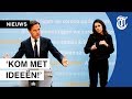 Rutte daagt jongeren uit tijdens persconferentie