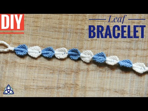 Macrame Bracelet with Beads Tutorial Easy Jewelry Making