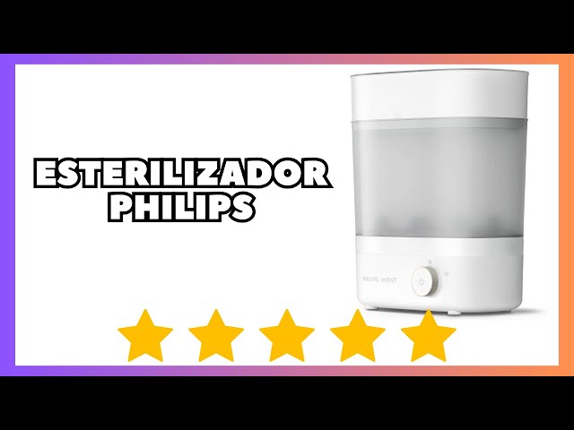 Vídeo relacionado con Philips Avent esterilizador y secador de biberones de alta calidad, elimina el 99,9% de las bacterias, sin productos químicos, capacidad para 6 biberones/tetinas/accesorios, modelo SCF293/00