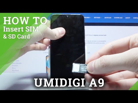 How to Insert SIM & SD Card in UMIDIGI A9 – Find Memory & SIM Slot