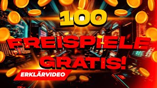 100 Freispiele geschenkt OHNE EINZAHLUNG!🎁 | So Geht's! 🚀