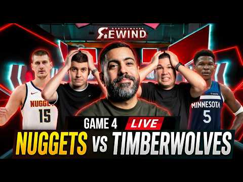 NBA | Watch Party | Game 4 | Nuggets vs Timberwolves #Playoffs #Live
