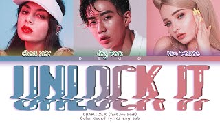 CHARLI XCX - ‘UNLOCK IT (feat. Kim Petras &amp; Jay Park)’ (Color coded lyrics eng sub)