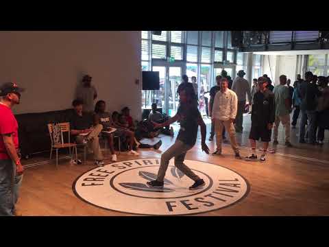 Freespirit popping battle LBC crew (mily&bayro) vs inox & niki pop