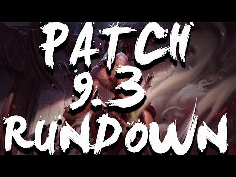 Patch 9.3 Notes Rundown - Rip Akali, Hello Ad carry