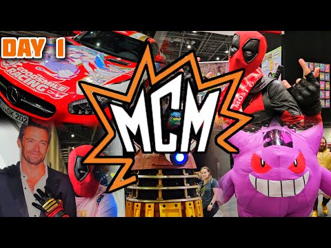 MCM COMIC CON LONDON 2025 - Day 1, Epic Cosplay, Awesome Merch, Deadpool Everywhere, Dalek Takeover!