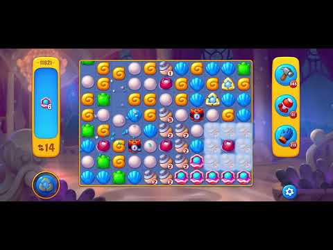 Fishdom level 11821 no boosters フィッシュダム ノーマル