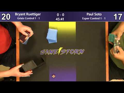 Bryant Ruettiger (Grixis Control) vs Paul Soto (Esper Control) - Friday Night Standard 5/24/19