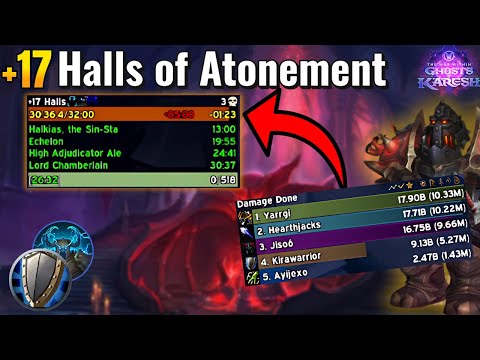 +17 Halls of Atonement! | Protection Warrior PoV
