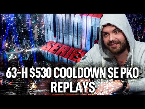 BLOWOUT SERIES 63-H $530 Turbo NEWFlat | efkinis24 | Perenterol Final Table Poker Replays