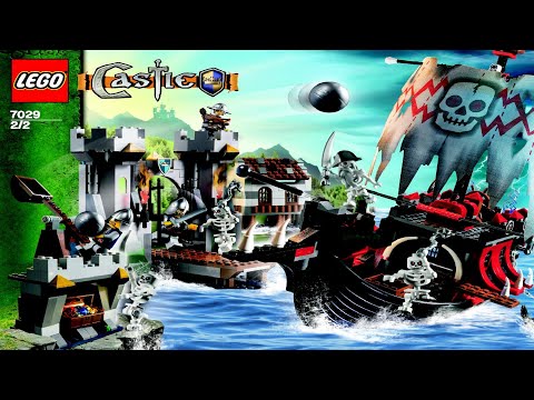 LEGO instructions - Castle - 7029 - Skeleton Ship Attack (Book 2)
