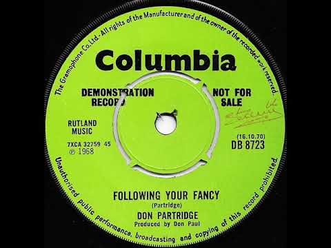 Following your fancy / Don Partridge. (Stereo!)