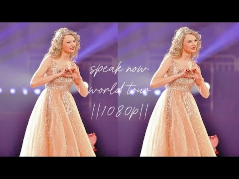speak now world tour: full taylor swift