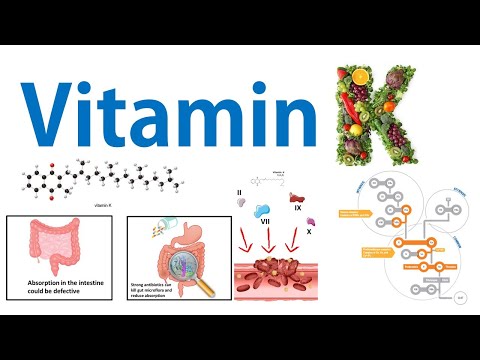 Vitamin K and blood clotting