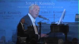 Patrick Healy sings &quot;Galway Bay&quot; at the JFK Library