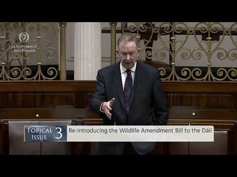 Éamon Ó Cuív demands restoration of Wildlife Amendment Bill