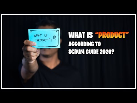 What Is "Product" 📦 According To Scrum Guide 2020