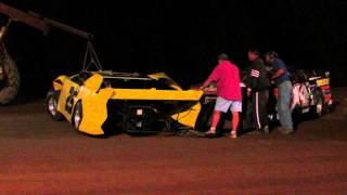 preview picture of video '9-7-2013 Blanton & Williams Wreck Carolina Speedway Lakeview SC'