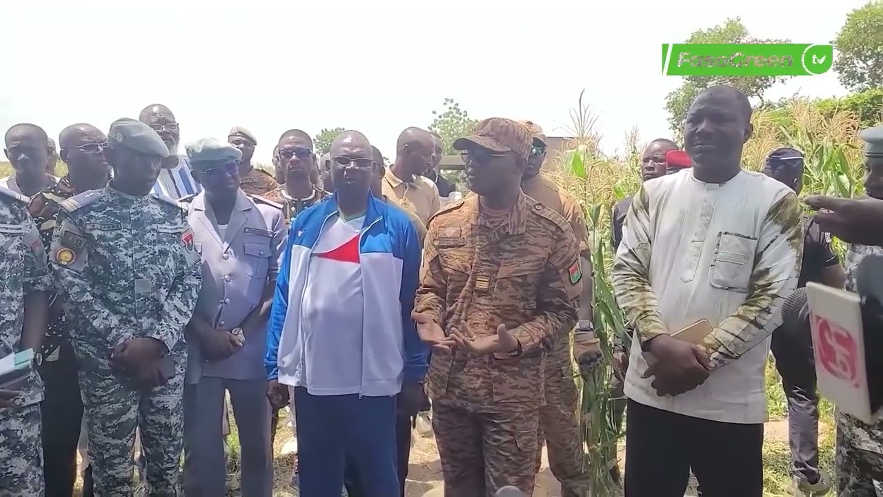 (mooré)Campagne agro-pastorale 2026-2027 : Le Ministre d'État Ismaël SOMBIÉ sur le terrain