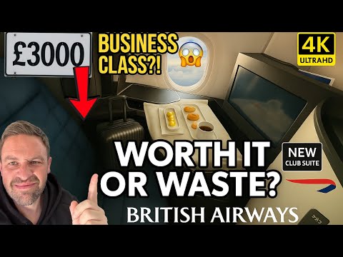 Is British Airways Business Class Worth £3,000? HONEST Review on A350 Club Suite (London-Hong Kong)