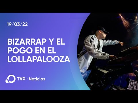 El sorpresivo momento más rockero del Lolla: Bizarrap y JiJiJi