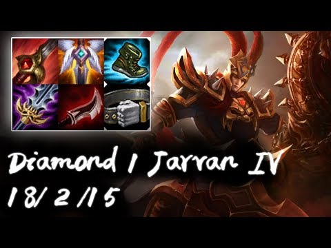 Diamond 1 Jarvan Jungle vs Nidalee | Korea High Elo Replays