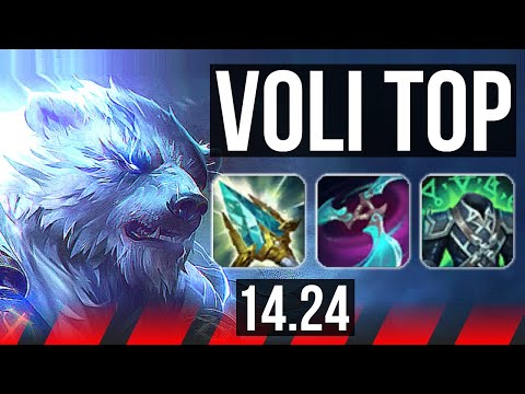 VOLIBEAR vs GALIO (TOP) | NA Master | 14.24