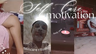 Self-Care Motivation | skincare, body care, scalp care