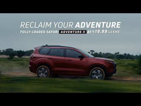 Tata Safari Adventure X | True SUV DNA​
