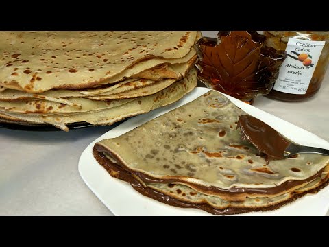 RECETTE CRÊPES TRADITIONNELLES ET INRATABLES 🥞🥞🥞