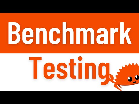 Benchmark testing your Rust code