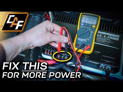 YOU'RE LOSING PERFORMANCE! How to Measure Voltage Drop and Test Ground