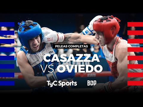 Tomas Casazza vs. Nicolás Oviedo - Boxeo de Primera Promocional - TyCSports Play