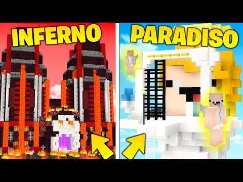 CASA INFERNO vs CASA PARADISO - Minecraft ITA