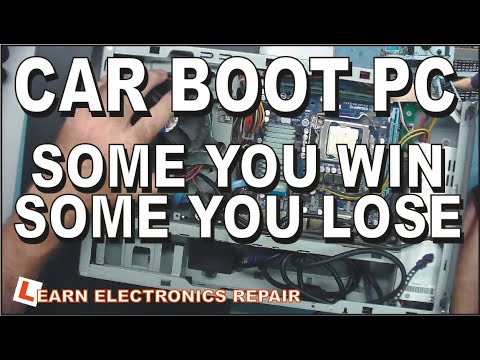 Learn Electronics Repair 6 CAR BOOTY 22 MARCH 2021