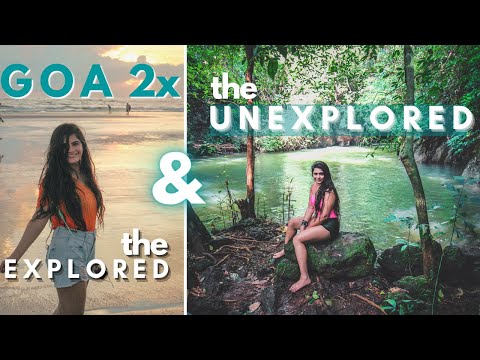 This GOA exists too? | Unexplored Goa Vlog (latest) | Waterfall Trek |Morjim beach 2021