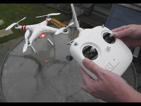 DJI Phantom FC40 - GPS Set up and Flying