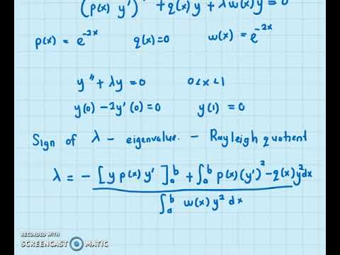 Reducing to SLP and Rayleigh Quotient