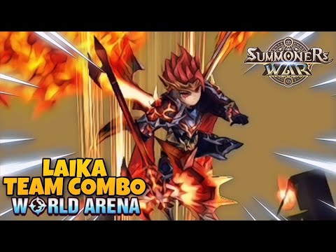 Laika Team Combo in World Arena - Summoners War