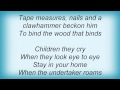 Ed Harcourt - Undertaker Strut Lyrics