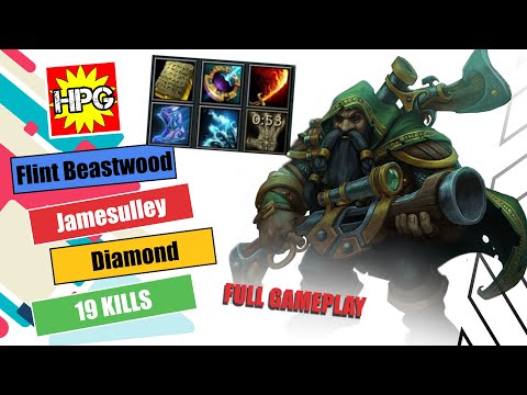 HoN Flint Beastwood - Jamesulley - Full Gameplay