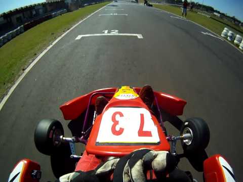 4 Etapa Campeonato San Marino Kart - Cat. F400 - 2 Bat.- Parte 1/2 - 01/07/2012 - Piloto Dario Lintz