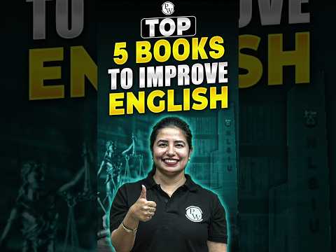 Top 5 Books To Improve English 🔥 #CLAT #CLATVocab