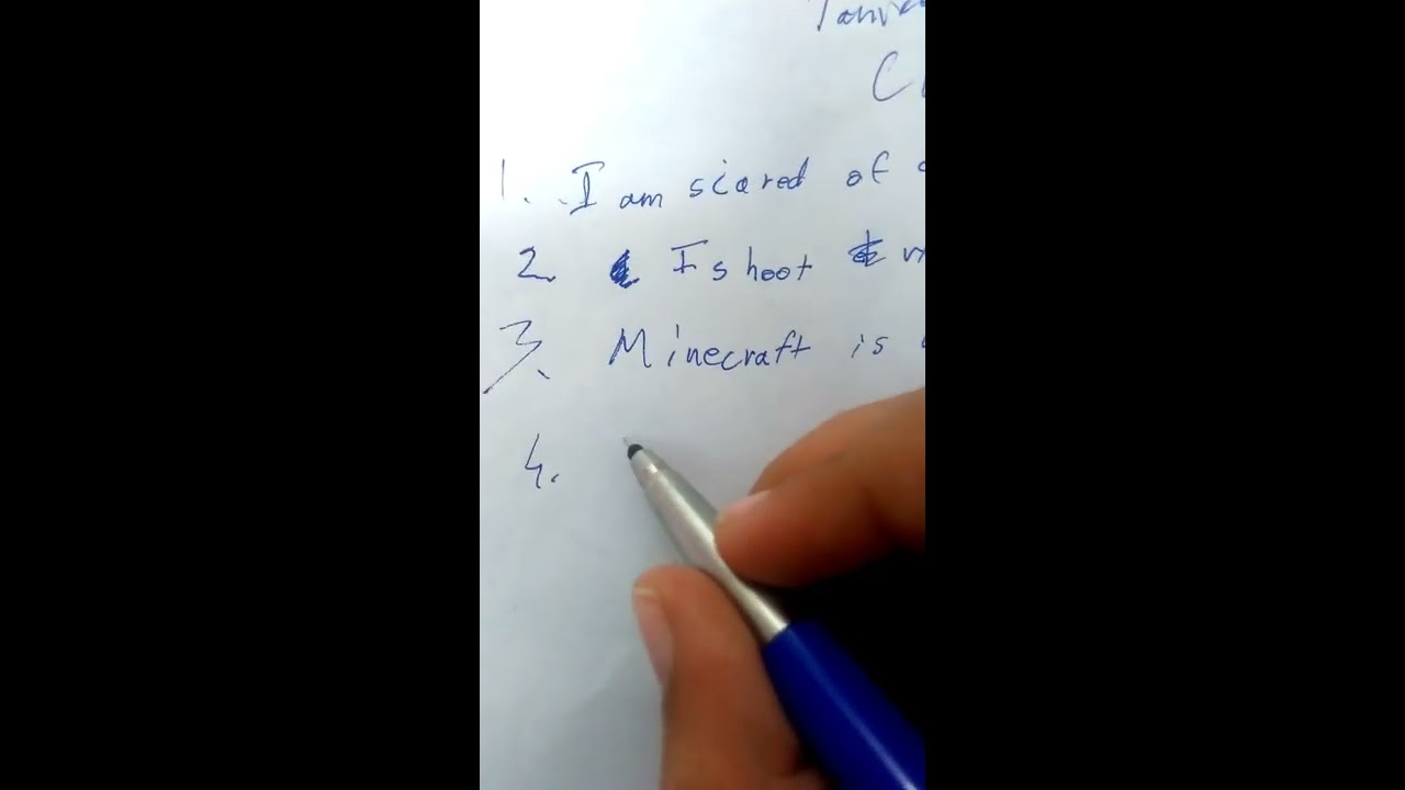 The worst handwriting ever