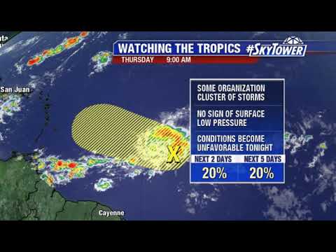 Tropical weather forecast: September 20, 2018