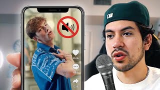 replacing tiktok sounds with my voice